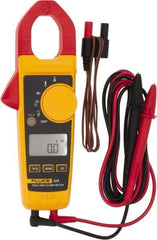 Fluke - 324, CAT IV, CAT III, Digital True RMS Clamp Meter with 1.18" Clamp On Jaws - 600 VAC/VDC, 400 AC Amps, Measures Voltage, Capacitance, Continuity, Current, Resistance, Temperature - All Tool & Supply