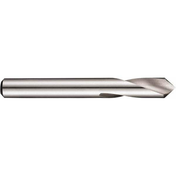 DORMER - 12mm Body Diam, 90°, 102mm OAL, High Speed Steel Spotting Drill - All Tool & Supply