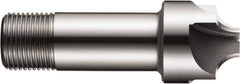 DORMER - 1/4" Radius, 7/8" Mill Diam, 4 Flute High Speed Steel Corner Rounding End Mill - Single End, Uncoated, 2-1/2" OAL, 5/8" Shank Diam - All Tool & Supply