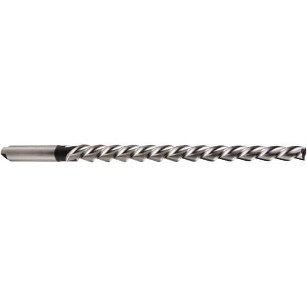 DORMER - 4mm Pin, 0.2072" Diam, 0.1537" Small End, 5mm Diam Tanged Shank, 68mm Flute, Taper Pin Reamer - All Tool & Supply