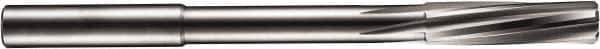 DORMER - 8.03mm Solid Carbide 6 Flute Chucking Reamer - Spiral Flute, 8mm Straight Shank, 33mm Flute Length, 117mm OAL - All Tool & Supply