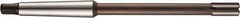 DORMER - 18mm Solid Carbide 6 Flute Chucking Reamer - Straight Flute, 2MT Morse Taper Shank, 22mm Flute Length, 219mm OAL - All Tool & Supply