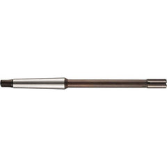 Chucking Reamer: 0.4728″ Dia, 7.1708″ OAL, 0.7486″ Flute Length, Morse Taper Shank, Solid Carbide 6 Flute, RH