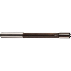 Chucking Reamer: 0.7486″ Dia, 7.4466″ OAL, 0.8668″ Flute Length, Straight Shank, Solid Carbide 6 Flute, RH