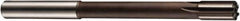 DORMER - 18mm Solid Carbide 6 Flute Chucking Reamer - Straight Flute, 14mm Straight Shank, 22mm Flute Length, 182mm OAL - All Tool & Supply