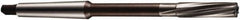 DORMER - 20mm Carbide-Tipped 6 Flute Chucking Reamer - Spiral Flute, 2MT Morse Taper Shank, 60mm Flute Length, 228mm OAL - All Tool & Supply