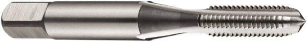 DORMER - 7/16-14 UNC, 3 Flute, Bottoming, Plug & Taper, Bright Finish, High Speed Steel Tap Set - Right Hand Cut, 75mm OAL, 2B Class of Fit, Series E108 - All Tool & Supply