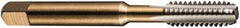 DORMER - 1-1/2 - 12 UNF 2B/3B 4 Flute Bright Finish High Speed Steel Straight Flute Standard Hand Tap - Taper, Right Hand Thread, 6-3/8" OAL, 1.87" Thread Length, H4 Limit, Oversize - All Tool & Supply