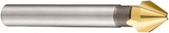 DORMER - 10mm Shank Diam, 3 Flute 60° High Speed Steel Countersink - All Tool & Supply