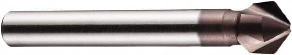 DORMER - 6mm Shank Diam, 3 Flute 100° High Speed Steel Countersink - All Tool & Supply