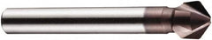 DORMER - 6mm Shank Diam, 3 Flute 100° High Speed Steel Countersink - All Tool & Supply