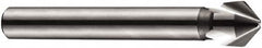 DORMER - 4mm Shank Diam, 3 Flute 90° High Speed Steel Countersink - All Tool & Supply