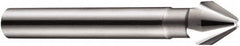 DORMER - 6mm Shank Diam, 3 Flute 60° High Speed Steel Countersink - All Tool & Supply