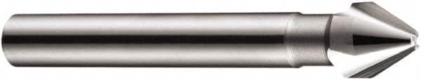 DORMER - 10mm Shank Diam, 3 Flute 60° High Speed Steel Countersink - All Tool & Supply