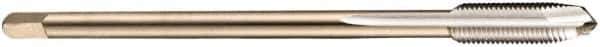 DORMER - M28x1.50 Metric Fine, 4 Flute, Bright Finish, Cobalt Spiral Point Tap - Plug Chamfer, Right Hand Thread, 140mm OAL, 28mm Thread Length, 20mm Shank Diam, 6H Class of Fit, Series EP10 - Exact Industrial Supply