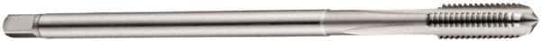 DORMER - M20x2.50 Metric Coarse 6H 4 Flute Bright Finish Cobalt Straight Flute Machine Tap - Bottoming, Right Hand Thread, 149mm OAL, 30mm Thread Length, Oversize - Exact Industrial Supply