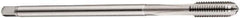 DORMER - M20x2.50 Metric Coarse 6H 4 Flute Bright Finish Cobalt Straight Flute Machine Tap - Bottoming, Right Hand Thread, 149mm OAL, 30mm Thread Length, Oversize - Exact Industrial Supply