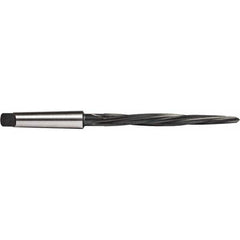 Union Butterfield - 3/4" Reamer Diam, 7/16" Small End Diam, 3MT Morse Taper Shank, 7-3/8" Flute, Bridge Reamer - All Tool & Supply