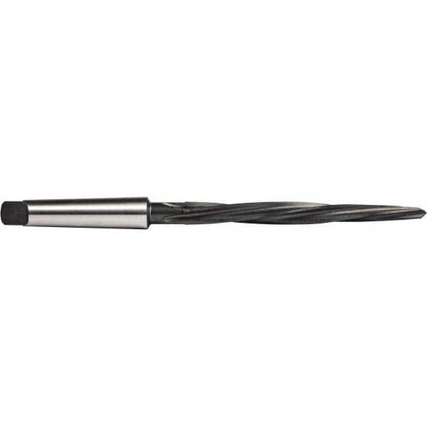 Union Butterfield - 7/16" Reamer Diam, 1/4" Small End Diam, 2MT Morse Taper Shank, 4-3/8" Flute, Bridge Reamer - All Tool & Supply