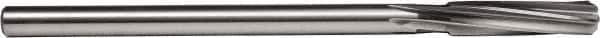 Union Butterfield - 13/32" High Speed Steel 6 Flute Chucking Reamer - Spiral Flute, 0.31" Straight Shank, 1-3/4" Flute Length, 7" OAL - All Tool & Supply