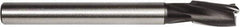 Union Butterfield - 1/4" Diam, 15/64" Shank, Diam, 3 Flutes, Straight Shank, Interchangeable Pilot Counterbore - 3-13/16" OAL, 3/4" Flute Length, Bright Finish, High Speed Steel, Aircraft Style - All Tool & Supply