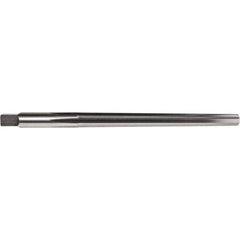 Union Butterfield - #8 Pin, 0.505" Diam, 0.3971" Small End, 7/16" Diam Straight Shank, 5-3/16" Flute, Taper Pin Reamer - All Tool & Supply