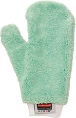 Rubbermaid - 11.9" Long Microfiber Cleaning & Dusting Mitt - Green, for Dusting - All Tool & Supply