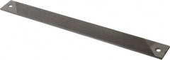 PFERD - 14" Long, Smooth Cut, Flat American-Pattern File - Single Cut, 0.38" Overall Thickness, Flexible - All Tool & Supply