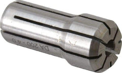 Parlec - 0.1575 Inch, Series DA200 Double Angle Collet - 1-3/16 Inch Overall Length, 0.539 Inch Overall Diameter - Exact Industrial Supply