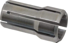 Parlec - 0.5512 Inch, Series DA100 Double Angle Collet - 1-7/16 Inch Overall Length, 0.769 Inch Overall Diameter - Exact Industrial Supply