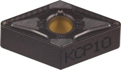 Kennametal - DNMG433 MN Grade KCP25 Carbide Turning Insert - TiCN/Al2O3 Finish, 55° Diamond, 1/2" Inscr Circle, 3/16" Thick, 3/64" Corner Radius - All Tool & Supply