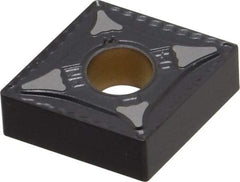 Kennametal - CNMG431 MN Grade KCP30 Carbide Turning Insert - TiN/TiCN/Al2O3 Finish, 80° Diamond, 1/2" Inscr Circle, 3/16" Thick, 1/64" Corner Radius - All Tool & Supply