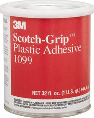 3M - 32 Fluid Ounce Container, Tan, Can Synthetic Rubber Construction Adhesive - Series 1099 - All Tool & Supply