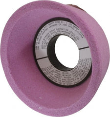 Grier Abrasives - 4" Diam, 1-1/4" Hole, 1-1/2" Thick, 80 Grit Type 11 Tool & Cutter Grinding Wheel - All Tool & Supply