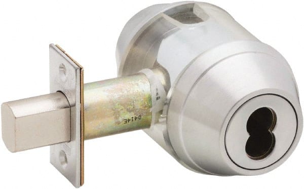 Schlage - 6, 7 Pin Best I/C Core Double Cylinder Deadbolt - Exact Industrial Supply