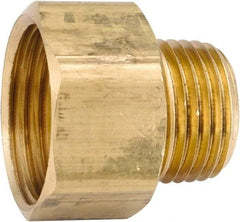 ANDERSON METALS - 3/4 FGHT & 1/2 MPT Garden Hose Female x MIP - Lead Free Brass, Female Hose to Male Pipe Connector - All Tool & Supply