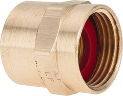 ANDERSON METALS - 3/4 FGHT & 3/4 FPT Garden Hose Female x FIP - Lead Free Brass, Female Hose to Female Pipe Connector - All Tool & Supply