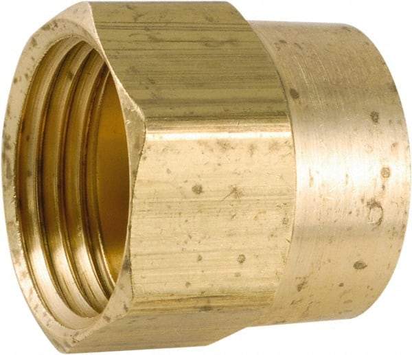 ANDERSON METALS - 3/4 FGHT & 1/2 FPT Garden Hose Female x FIP - Lead Free Brass, Female Hose to Female Pipe Connector - All Tool & Supply