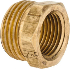 ANDERSON METALS - 3/4 MGHT & 1/2 FPT Garden Hose Male x FIP - Lead Free Brass, Male Hose to Female Pipe Connector - All Tool & Supply