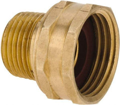 ANDERSON METALS - 3/4 FGHT & 1/2 MPT Garden Hose Female x MIP Swivel - Lead Free Brass, Female Hose to Male Pipe Swivel Connector - All Tool & Supply