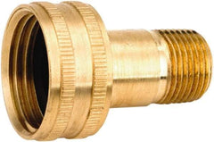 ANDERSON METALS - 3/4 FGHT & 1/4 MPT Garden Hose Female x MIP Swivel - Lead Free Brass, Female Hose to Male Pipe Swivel Connector - All Tool & Supply