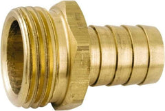 ANDERSON METALS - 3/4 GHT Garden Hose Barb x Male - Lead Free Brass, Male Hose to Barb Connector - All Tool & Supply