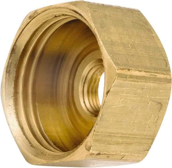 ANDERSON METALS - 3/4 FGHT & 1/8 FPT Garden Hose Female x FIP - Lead Free Brass, Female Hose to Female Pipe Connector - All Tool & Supply