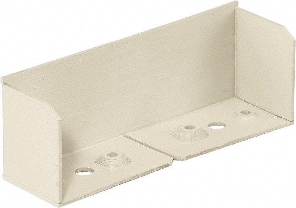 Hubbell Wiring Device-Kellems - 4.59 Inch Long x 1.31 Inch Wide x 1.64 Inch High, Rectangular Raceway Fitting - Ivory, For Use with HBL4750 Series Raceways - All Tool & Supply