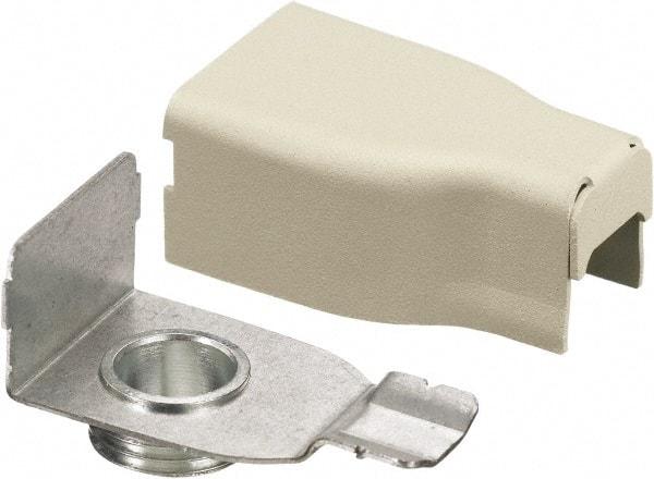 Hubbell Wiring Device-Kellems - 2.13 Inch Long x 1.24 Inch Wide x Raceway Connector Coupling - Ivory, For Use with HBL500 Series Raceways and HBL750 Series Raceways - All Tool & Supply