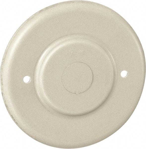 Hubbell Wiring Device-Kellems - 4.19 Inch Wide x 0.38 Inch High, Round Raceway Cover - Ivory, For Use with HBL500 Series Raceways and HBL750 Series Raceways - All Tool & Supply