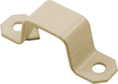 Hubbell Wiring Device-Kellems - 1/2 Inch Wide x 0.58 Inch High, Raceway Strap - Ivory, For Use with HBL500 Series Raceways and HBL750 Series Raceways - All Tool & Supply