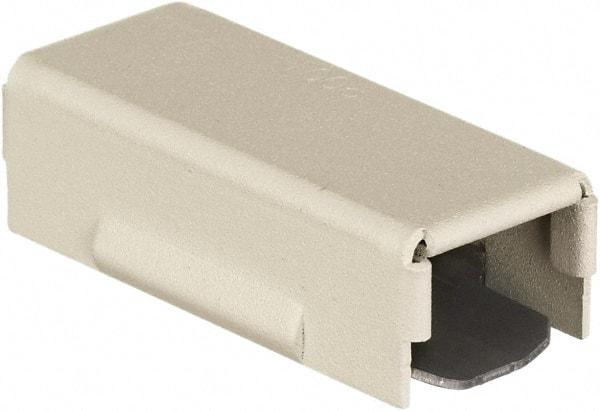 Hubbell Wiring Device-Kellems - 2.15 Inch Long x 0.89 Inch Wide x 0.65 Inch High, Raceway Fitting - Ivory, For Use with HBL500 Series Raceways and HBL750 Series Raceways - All Tool & Supply