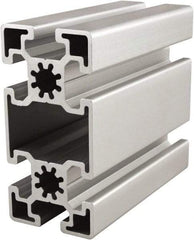 80/20 Inc. - 6 Meters Long x 45 mm Wide x 90 mm Deep, T-Slotted Aluminum Extrusion - Clear Anodized Finish - All Tool & Supply