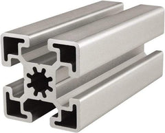 80/20 Inc. - 4 Meters Long x 45 mm Wide x 45 mm Deep, T-Slotted Aluminum Extrusion - Clear Anodized Finish - All Tool & Supply